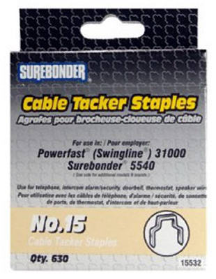 Round Cable Tack, #15, 5/32 In.