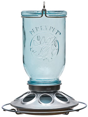 Perky-Pet 8-Port Mason Jar Wild Bird Feeder