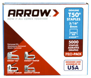 T-50 Staples, 5/16-In., 5000-Pk.