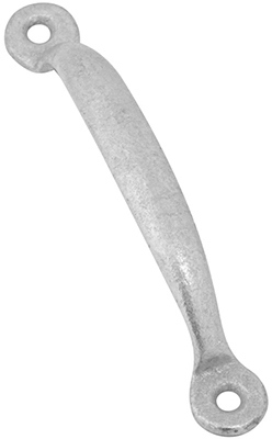 Window Sash Lift, Bar Type, Zinc, 4 In.