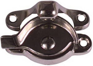 Window Sash Lock, Nickel-Tone