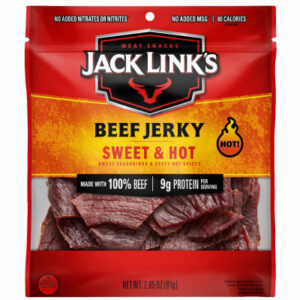 Beef Jerky, Sweet & Hot, 2.85-oz.