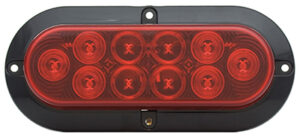 LED Stop, Tail & Turn Light, 6.5 x 2.25 In.