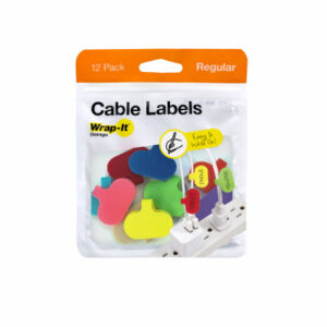 Cable Labels, Assorted, 10-Pk.