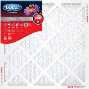12x20 x 1 Pleated Furnace Filter, MERV 11, 90 Days
