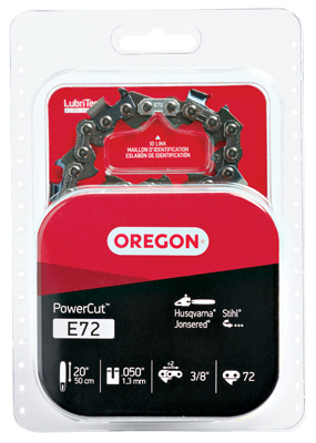 E72 PowerCut Chainsaw Chain, 20 In.