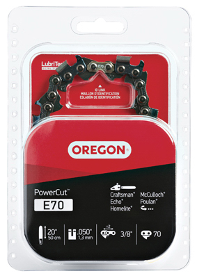E70 PowerCut Chainsaw Chain, 20 In.