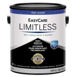Limitless WeatherAll Exterior House Paint & Primer, Neutral Base Satin Acrylic Latex, 1 Gallon