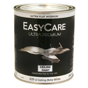 Ultra Premium Latex Ceiling Paint, Brite White Flat, 1 Qt.