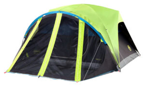 4-Person Carlsbad Dark Room Fast Pitch Tent, Full Floor, Green