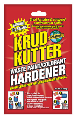 Waste Paint Hardener, 3.5-oz.
