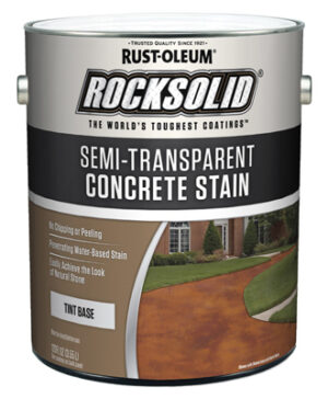RockSolid Concrete Stain & Sealer, Semi-Transparent, Gallon