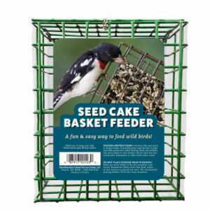 Bird Seed Cake Basket Feeder