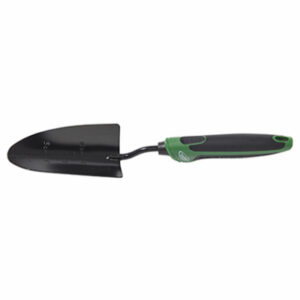 Garden Trowel, Black Carbon Steel Blade, Ergo Handle