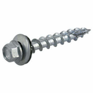 Powerpro OSB Roofing Screws, Clear Finish, #12/14 x 3/4 In., 1 Lb.