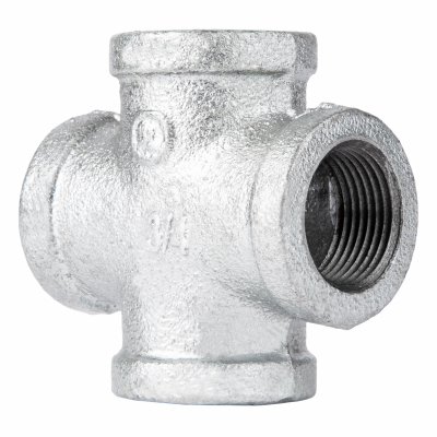 3/4 Galvanized Pipe Cross