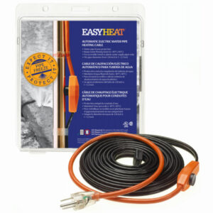 Automatic Water Pipe Heating Cable, Freeze Protection, 15 Ft