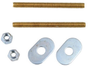 Toilet Bolt, Oregon Headless, 1/4 x 3-In.