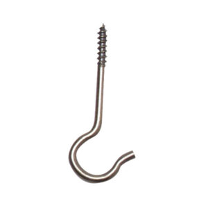 Ceiling Plant Hook, Antique Brass, 2.6 x .7 In., 5-Pk.