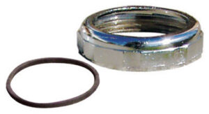 Slip Joint Nut, Chrome Plated, 2 x 2 In.