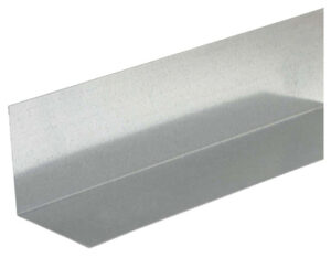 4 x 4 in. x 10 ft. Galvanized Roof Edge