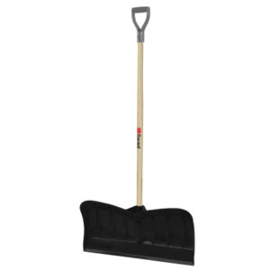 Nordic Poly Snow Pusher With Hardwood D-Handle, 26 In.
