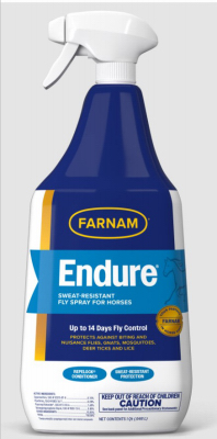 Endure Sweat-Resistant Fly Spray, 32-oz.