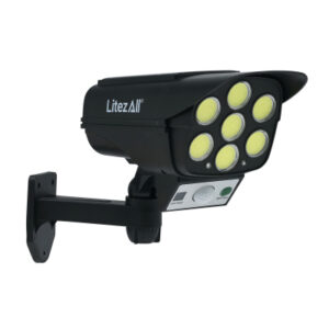 Solar Spotlight, Motion Activated or Dusk to Dawn, w/ Remote Control