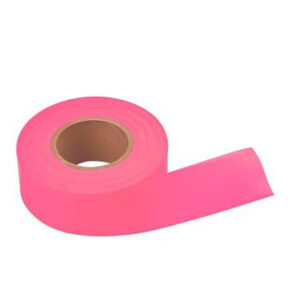 Glo Pink Flagging Tape, 150 Ft.