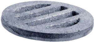 Cast Iron Bar Grate, 6-In.