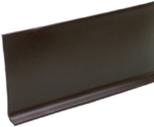 4 In. x 4 Ft. Brown Vinyl Wall Base