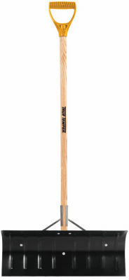 Arctic Blast Snow Pusher, 42 In. D-Grip Wood Handle, 24 In. Blade