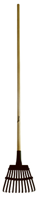 8 In. Shrub Rake, 48 In. Hardwood Handle