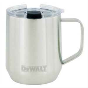 Logo Coffee Mug, Insulated Stainless Steel, 14 oz.
