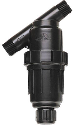 "Y" Filter with Swivel Coupling, 3/4-In. MPT x 3/4-In. MPT
