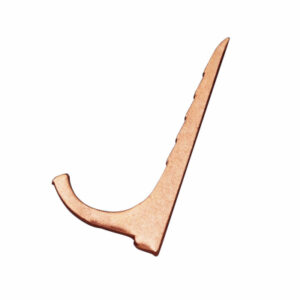 Pipe Hanger Copper Coated Steel Nailer, 12-Pk., 1/2 - 3/4 In.