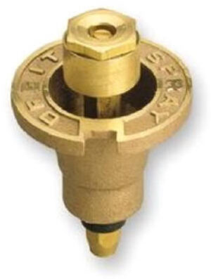 Underground Sprinkler Pop-Up Head, Brass, Quarter-Circle