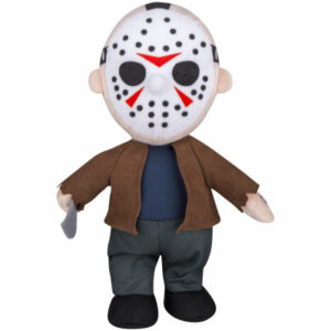 Jason Voorhees Animated Musical Halloween Plush Decoration, 11 In.