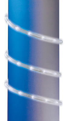 Christmas Rope Light, Warm White LED, 9-Ft.