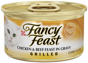 Cat Food, Grilled Chicken & Beef, 3 oz. Can