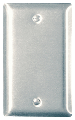 Pass & Seymour Sierraplex Wall Plate, Blank, Stainless-Steel