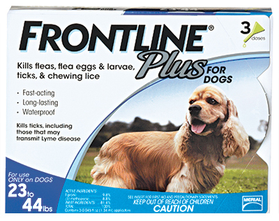 Flea Tick Killer, For Medium Dogs, 3-Doses True Value Hardware