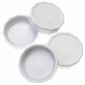 Canning Jar Plastic Lids, Wide Mouth, 4-Pk.