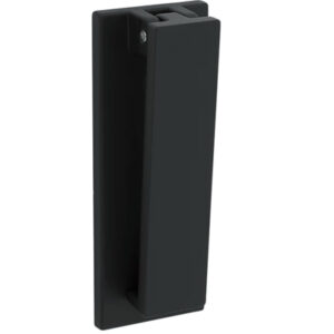 Reed Door Knocker, Matte Black