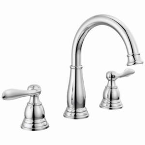 Windemere 2-Handle Widespread High-Arc Bathroom Faucet, Chrome