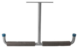 Overhead Storage Hanger, Gray, 10 In.