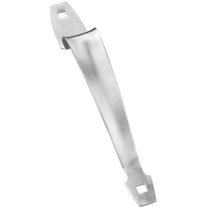 Gate Pull, Ornamental Stainless Steel, 11 In.