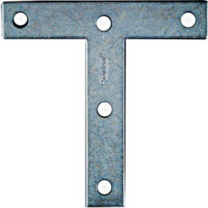 4 x 4 In. Zinc "T" Plate