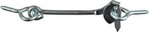 Zinc Safety Gate Hook, 6 In.