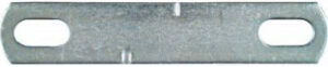 Square U Bolt Plate, Zinc, 5/16 x 2 In.